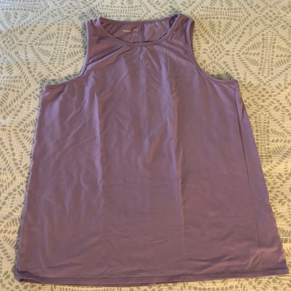 Paper Label Lilac Tank L - Picture 1 of 3